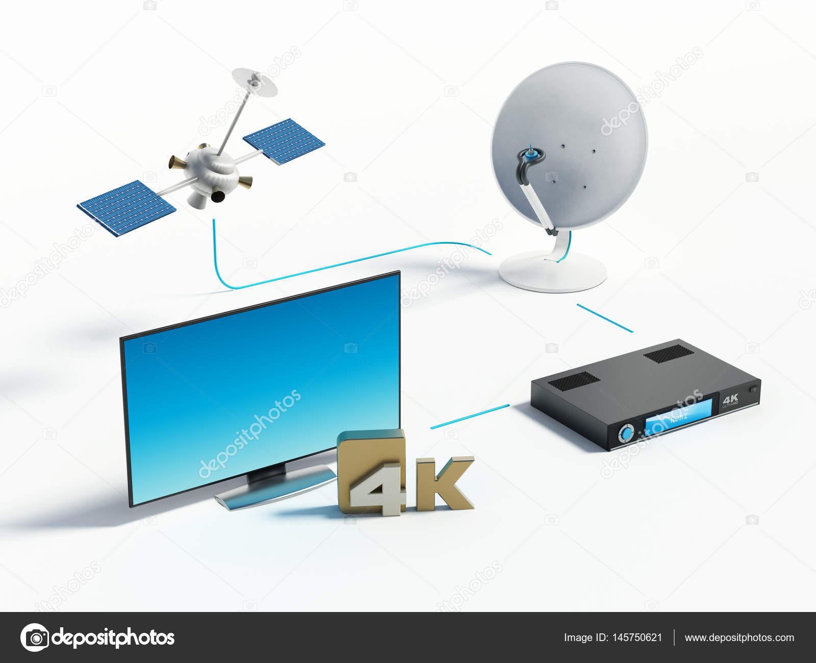 satellite dish receiver