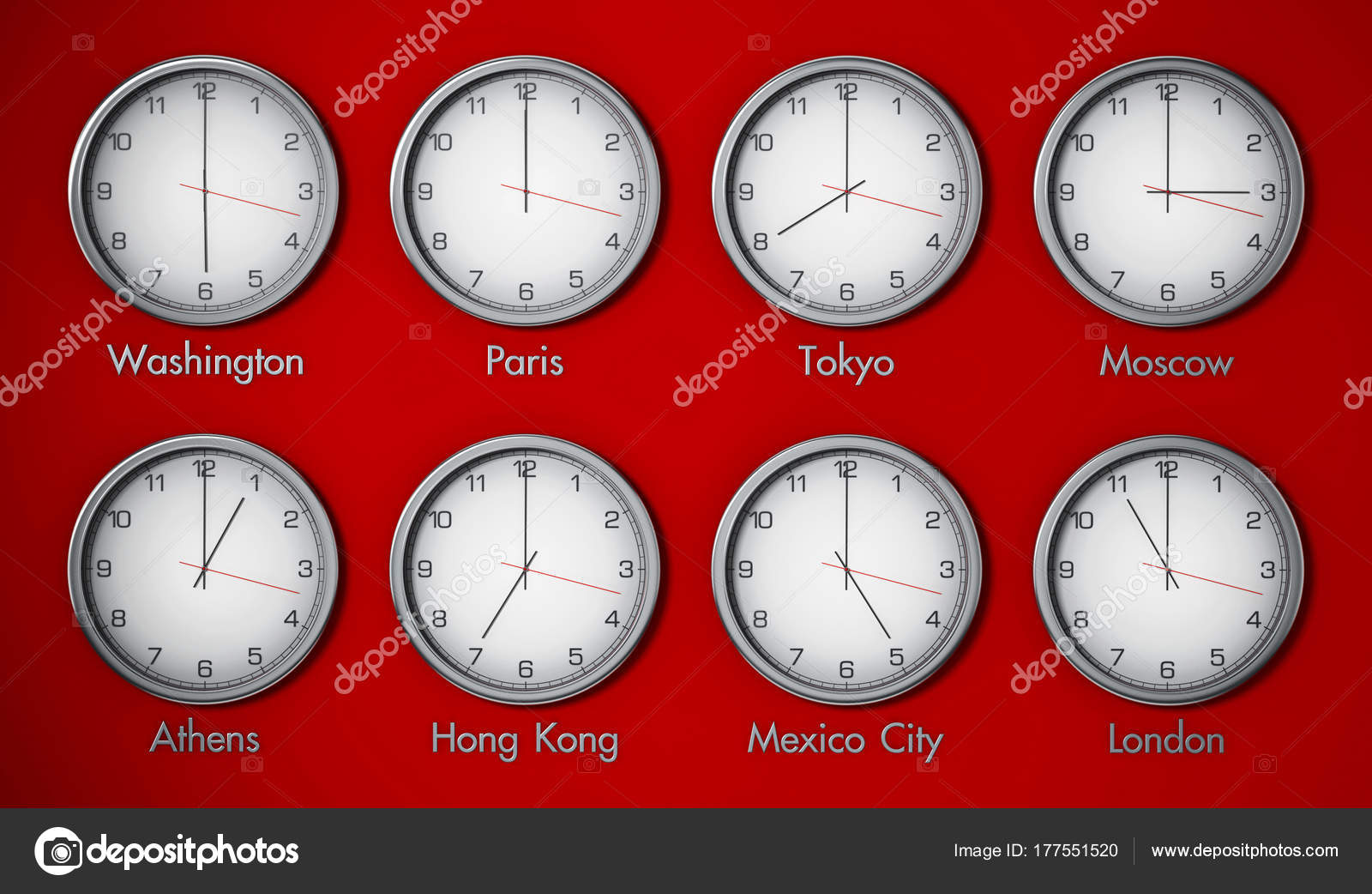 modern-wall-clocks-showing-different-time-zones-of-world-cities-3d