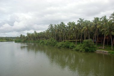 Hindistan 'ın tropikal Malabar Sahili' nde yer alan Kerala, Arap Denizi kıyısının yaklaşık 600 km 'lik bir kısmına sahip. Palmiye çizgili plajları ve durgun sularıyla bilinir, bir kanal ağı..  