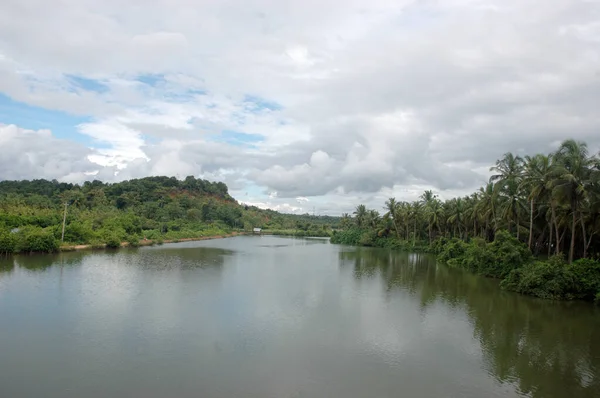 Kerala Uno Stato Sulla Costa Tropicale Del Malabar India Quasi — Foto Stock