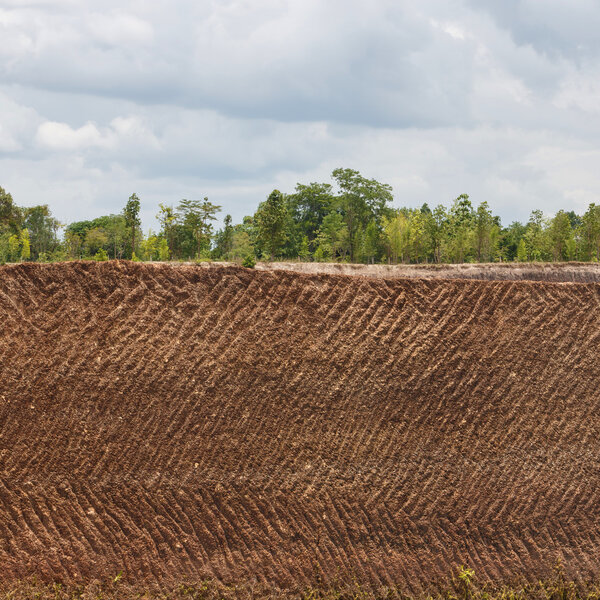 earth soil texture background from ore mine mining