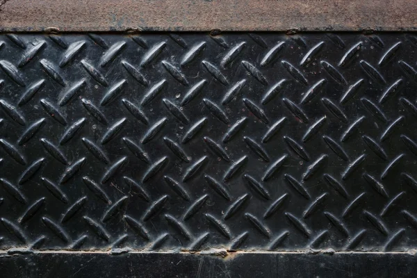 Dirty black metal plate — Stock Photo, Image