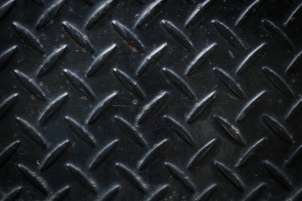Pelat logam hitam kotor — Stok Foto