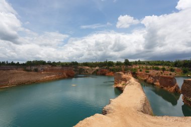 Zıplama, chiang mai Büyük Kanyon cliff seyahat Tayland