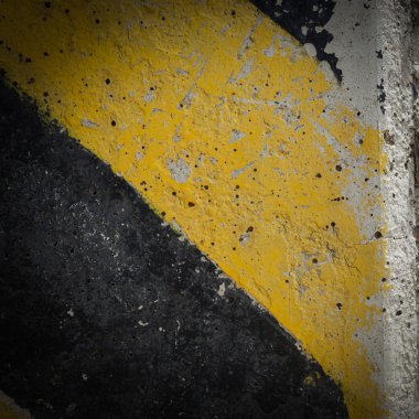 siyah ve sarı trafik işareti uyarı arka plan