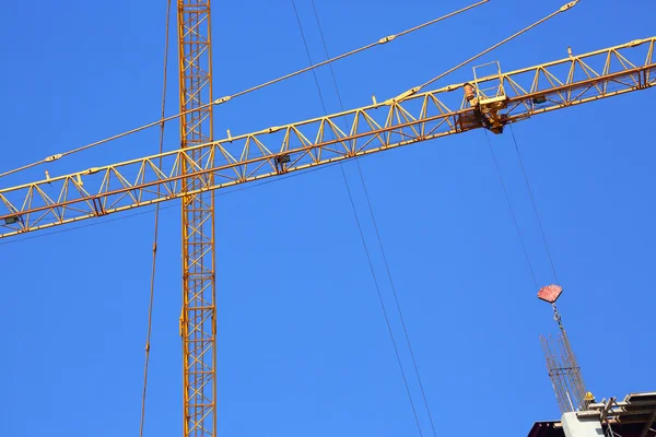 Machinery construction crane — Stock Photo, Image