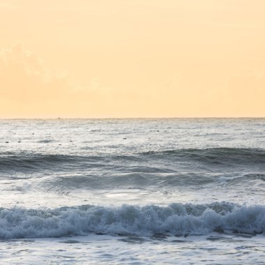 açık gökyüzü ile güzel deniz