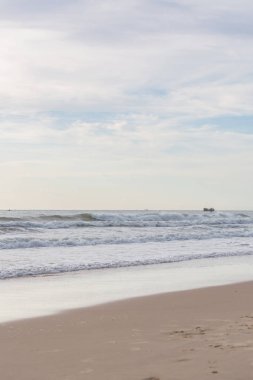 güzel manzara yaz deniz kum plaj ile