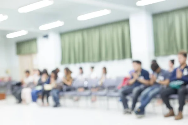 Image blur, activity of people relationship meeting in office — Stock Photo, Image