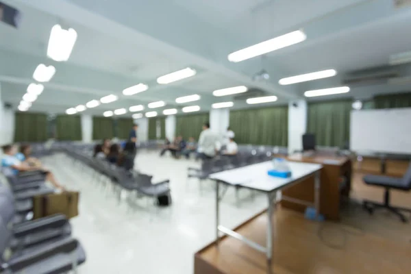 Imagen borrosa, actividad de las personas relación reunión en la oficina —  Fotos de Stock