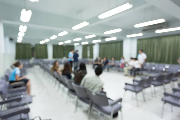 Borrão de imagem, atividade de relacionamento de pessoas reunião no escritório — Fotografia de Stock