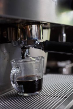 kahve kahve makinesi işleminden Cafe shop yapma