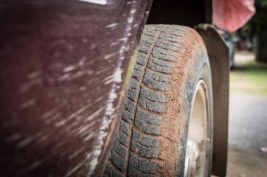 araç araba lastiği pick-up çamur üstünde tekerlek ile
