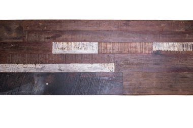 Ahşap ahşap panel tahta beyaz arka plan üzerinde izole