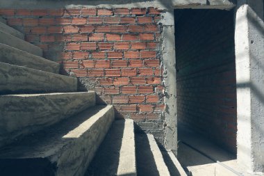 merdiven Çimento beton yapı konut ev