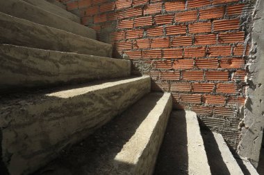 merdiven Çimento beton yapı konut ev