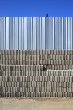 Beton taş yapı malzemesi