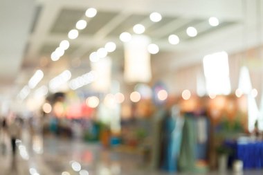 Booth mağaza önünde Salonu Sergi fuar içinde görüntü bulanıklığı