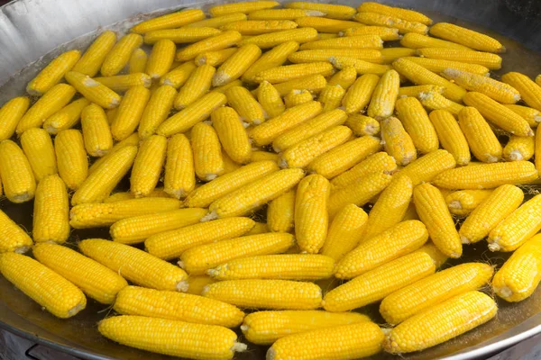 Kukorica forraljuk vegetáriánus ételek — Stock Fotó
