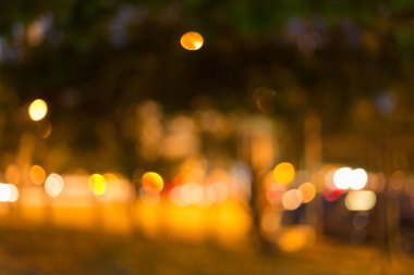 gece lambası şehir sokak, soyut yol kenarı, bulanıklık bokeh 
