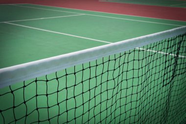 Tenis Kortu yeşil net