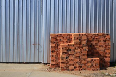 tuğla blok yapı malzemesi inşaat sitesi sanayi