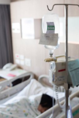 bulanık görüntü, hastane odasında kurtarma