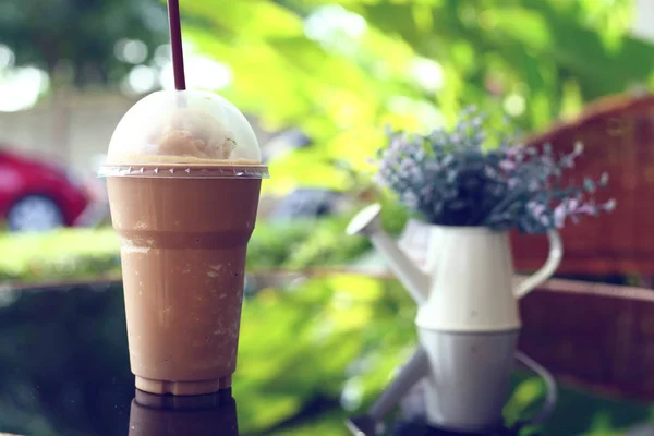 Café glacé frappe — Photo