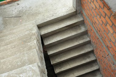 merdiven Çimento beton yapı konut ev