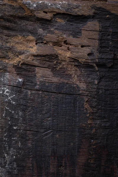 Wood aged weathered rough grain surface texture background — Stock Photo, Image