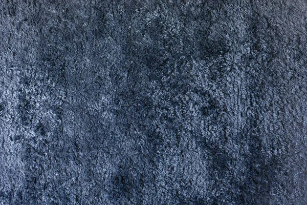 Niebieski dywan miękkość tekstury — Zdjęcie stockowe