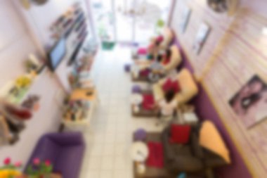 tırnak manikür güzellik salonu bulanıklık