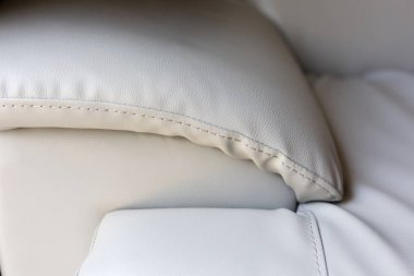 bej deri kanepe koltuk mobilya