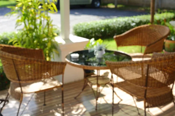 görüntü iç decoretion bulanıklık, cam masa ve koltuk sandalye