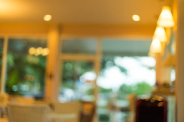 Cafe kahvehane iç dekorasyon ılık ışık