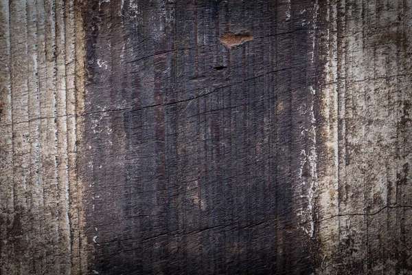 Black and white wood aged weathered rough grain surface texture — Stock Photo, Image