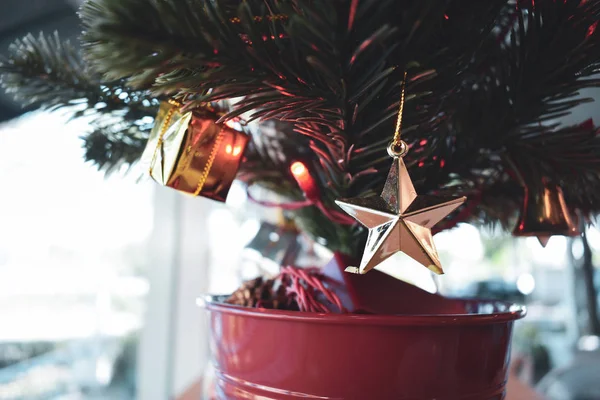 Árbol de Navidad decoración — Foto de Stock