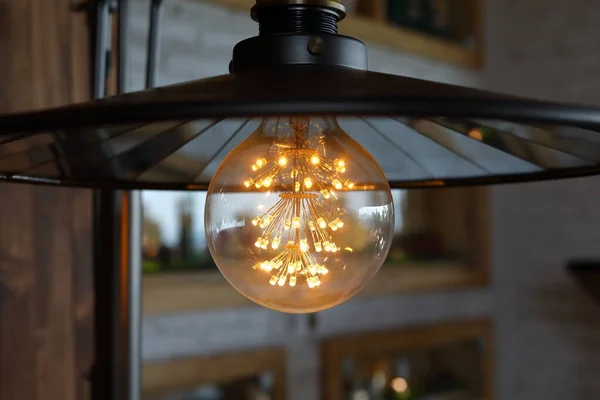 Zabytkowe światło Lampa dekoracja wnętrz — Zdjęcie stockowe