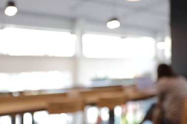 kafe restoranda görüntü bulanıklık iç