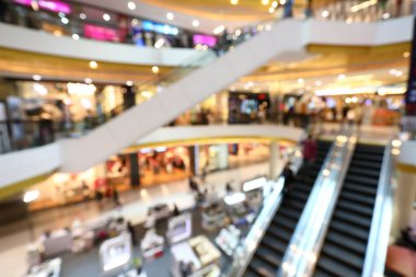 resim bulanık lüks alışveriş merkezi