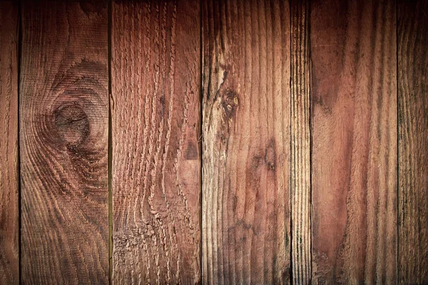 Marrón madera granero pared tablón textura fondo, vista superior de la vieja mesa de madera — Foto de Stock