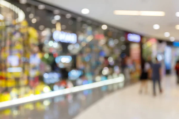 abstract blur luxury shopping mall, retail front store display interior background