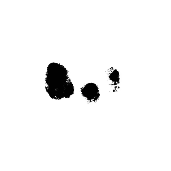 Abstrakcyjny czarny pociągnięcie pędzla akwarela rysunek tekstury farby na białym tle, wykorzystywane do elementów kreatywnych projektowanie sztuki — Zdjęcie stockowe