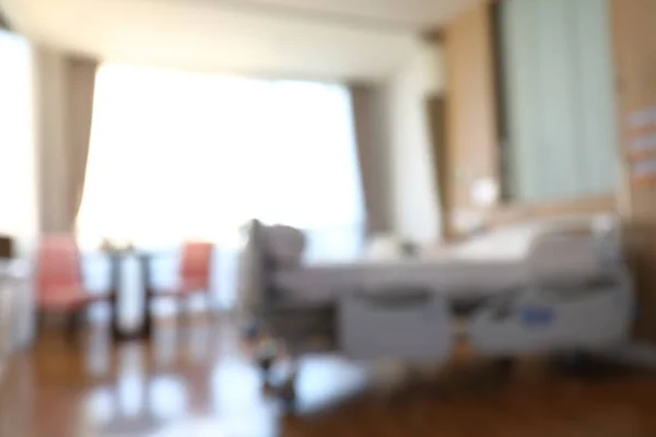 image blur background of patient recovery room in hospital