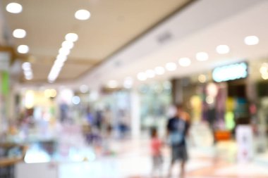 lüks alışveriş merkezi, perakende açık mağaza görüntü iç arka plan bulanıklık