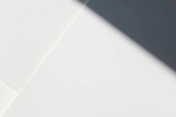 Абстрактный Белый Фон Текстура Страницы Бумаги Оформления Обложки Светом Тенью — стоковое фото