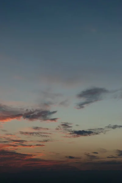 Nuvem Céu Crepúsculo Dramático — Fotografia de Stock