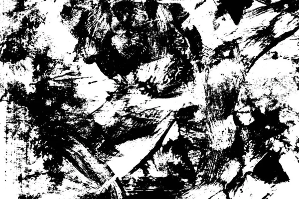 Elvont Fekete Ecset Stroke Akvarell Rajz Festék Textúra Fehér Háttér — Stock Fotó