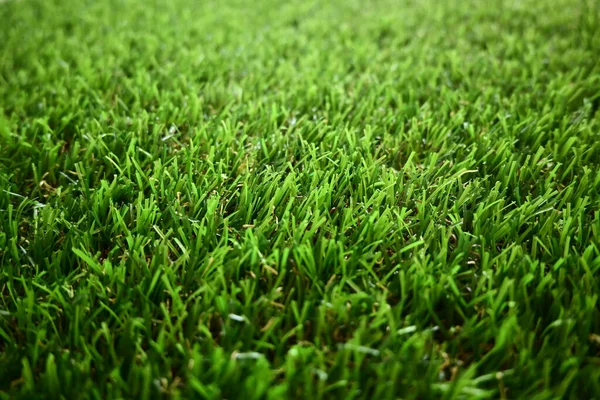 Green Grass Turf Floor Artificial — Stock Photo, Image