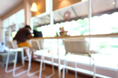 Kahve kafesi, görüntü bulanıklığı.